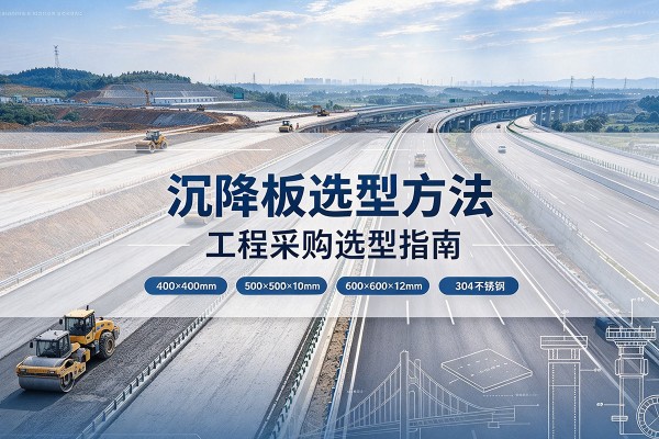 定襄沉降板选择方法