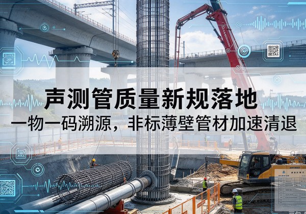 定襄声测管质量新规落地，一物一码溯源，非标薄壁管材加速清退