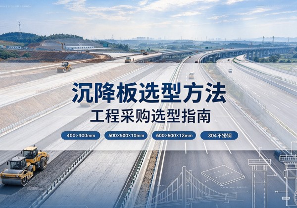 定襄沉降板选择方法